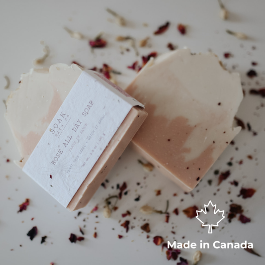 Rosé All Day Soap Bar - Handmade in Canada