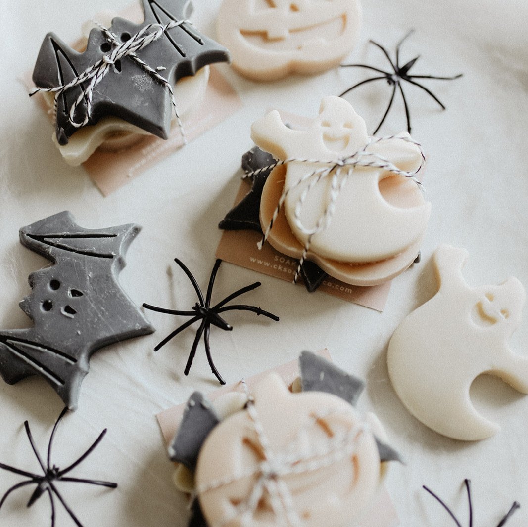 Spooky Soap Stacks for Halloween Collection SOAK Bath Co 