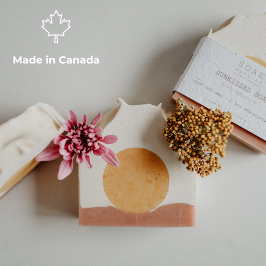 Sunkissed Soap Bar - Canadian Handmade