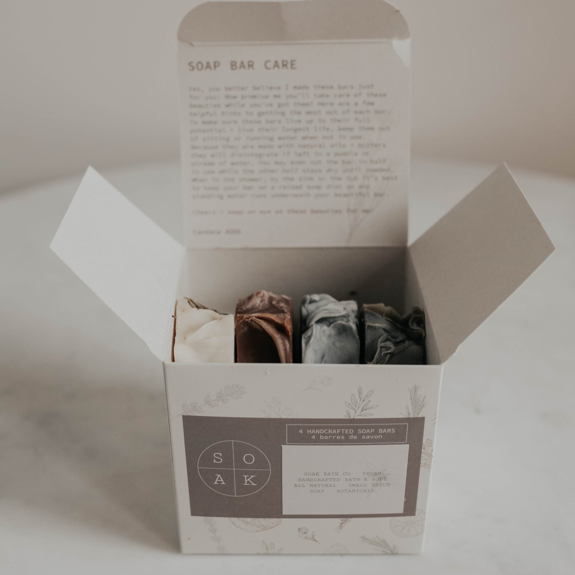 Top 4 bestsellers by SOAK Bath Co Wholesale in a gift box