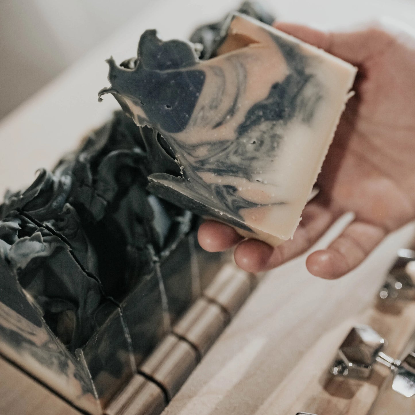 Tobacco Leaf Soap bar by SOAK Bath Co 