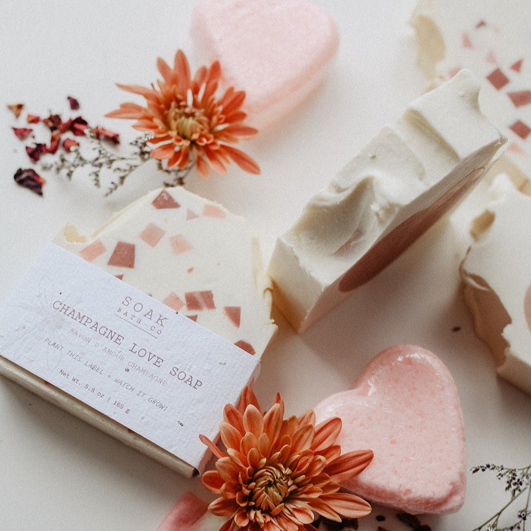 valentines collection of soap bars