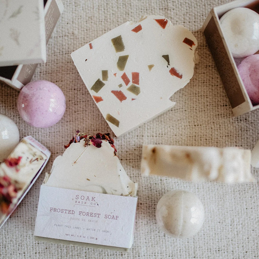 Handmade soap bars