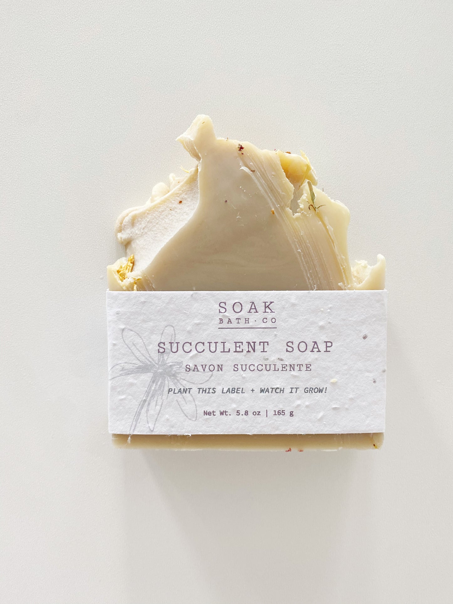 Succulent Soap Bar