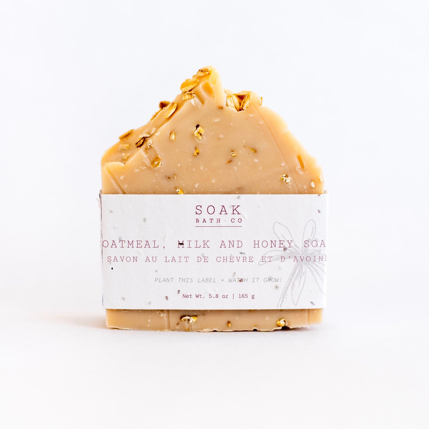 Oatmeal, Milk and Honey Soap Bar