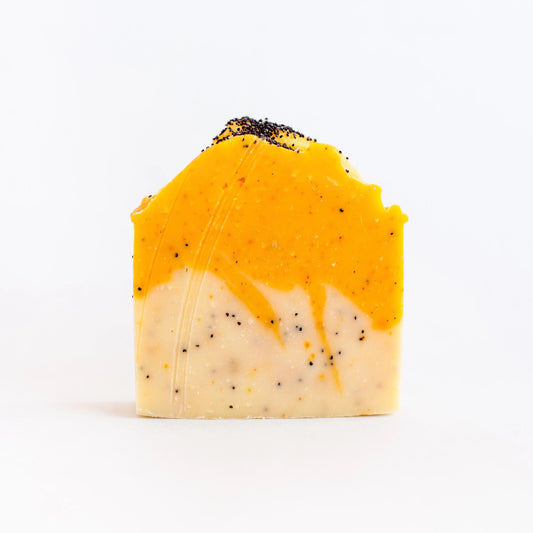 Citrus Poppyseed Soap, Lemon Poppyseed Soap, Lemon Poppyseed